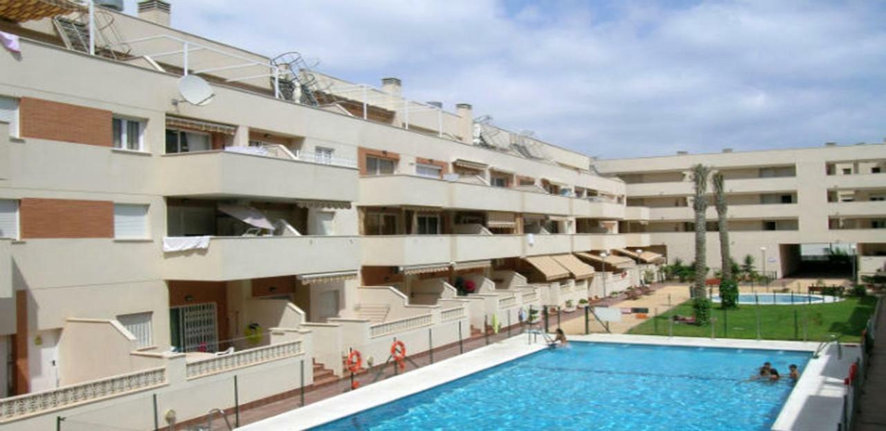 Roquetas Beach House Apartamento Fresco Con Piscina Roquetas de Mar Eksteriør billede