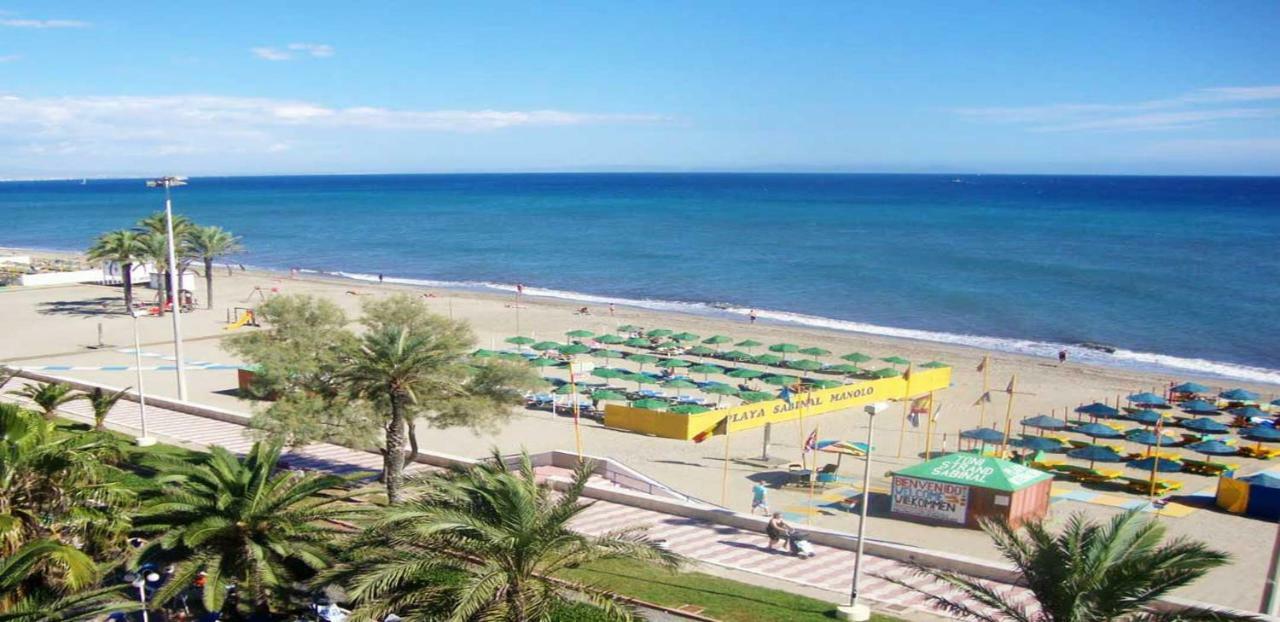 Roquetas Beach House Apartamento Fresco Con Piscina Roquetas de Mar Eksteriør billede