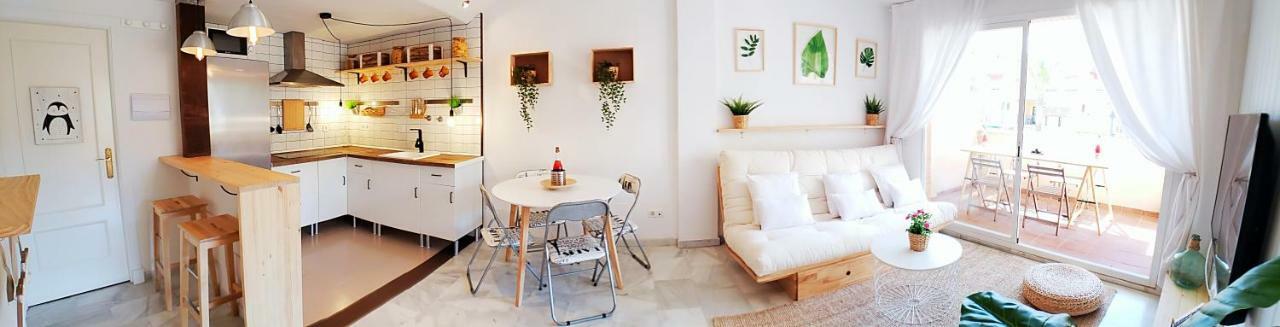 Roquetas Beach House Apartamento Fresco Con Piscina Roquetas de Mar Eksteriør billede